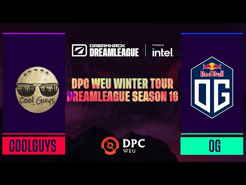 Dota2 - Coolguys vs OG - Game 1 - DPC WEU Winter Tour - DreamLeague Season 16