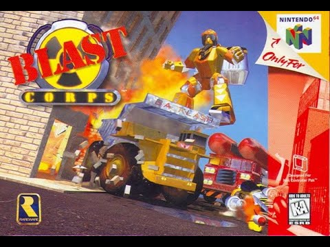 Blast Corps N64 (opening)