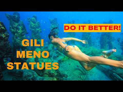 Gili Meno statues video