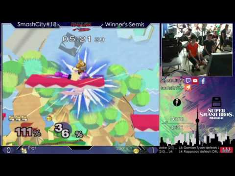 SmashCity#18 Winner's Semis   Plat Vs  Jamrun