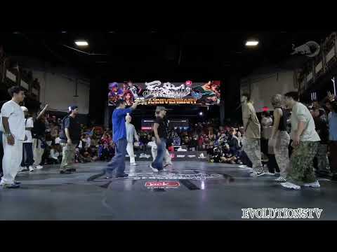 RED BULL BC ONE ALLSTARS VS VICIOUS BY NATURE (BATTLE SEMI) FREESTYLE SESSION ANIVERSARY 25 YEARS