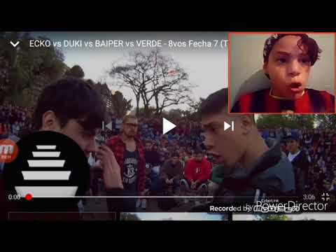 Dia Rap 1 | Ecko vs Duki vs Verde vs Baiper - LuCasMD