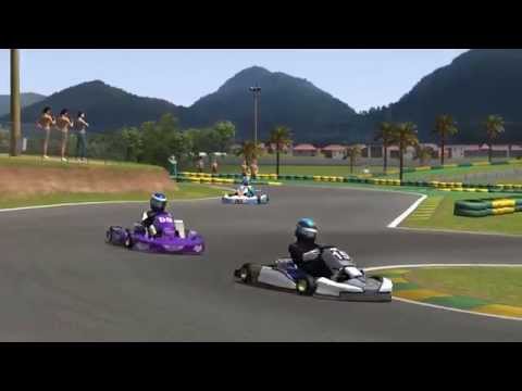 Game Stock Car Extreme: New Floripa karting track (pc racing sim)