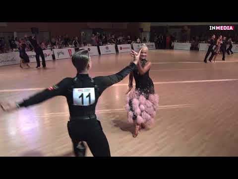Aleksis Visockis - Kerija Keita Ziemele | R2 Cha-cha-cha | Salaspils Open 2018