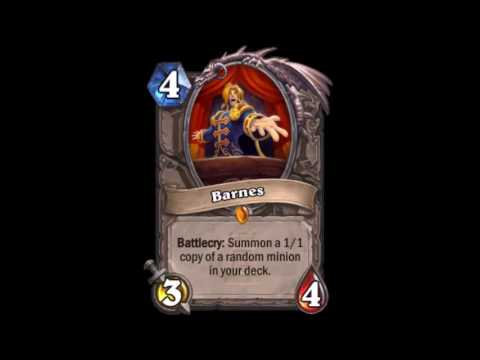 Barnes Sounds & Entrance Theme - Hearthstone Karazhan
