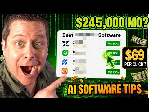 Software Tools + Reviews = $245K mo? Use My Ai Method!