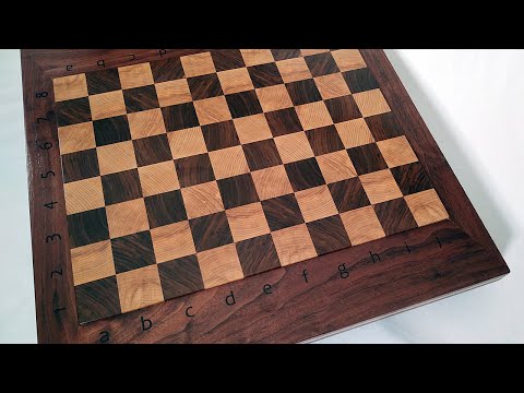 Wooden Chess Bar Set