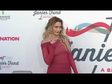 Paris Jackson on the red carpet at Steven Tyler's 7th annual GRAMMY Awards viewing party