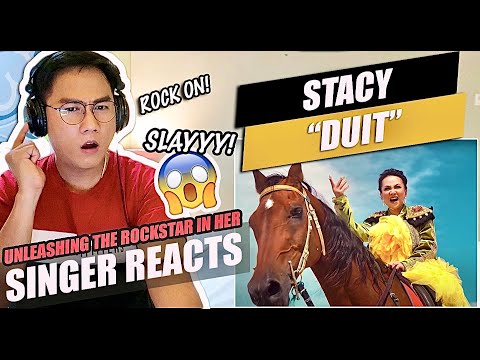 DUIT! - Stacy (Official Music Video) | SINGER REACTION