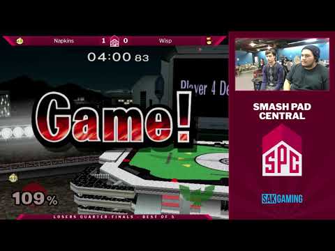 SPC 83 Losers Quarters - BXT|Napkins (Peach) vs Wisp (Captain Falcon)