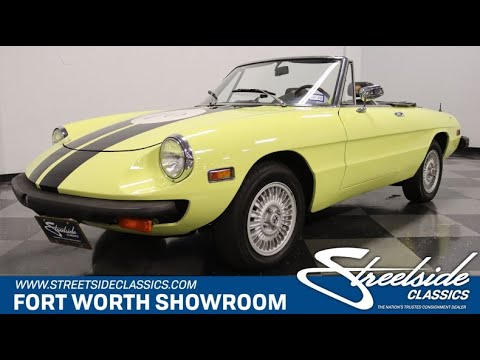 1976 Alfa Romeo Spider (CC-1579944) for sale in Ft Worth, Texas