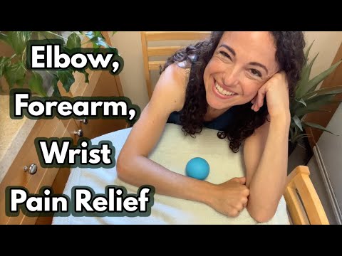 Elbow, Forearm, and Wrist Pain Relief | Easy Self-Massage with a Ball