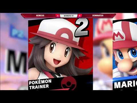 VS Weekly 6/13/19 - Winners R1 - Nemesis (Pokemon Trainer) vs Dominator (Mario) - SSBU