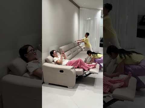 Premium Recliner Sofa Set 🛋️ | Multi-Functional Comfort & Modern Design 🌟