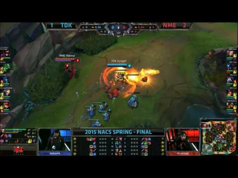 ♠ SEASON 5 ♠ || Enemy eSports vs Team Dragon Knights Game 4 Grand Finals NACS Spring 2015 NME vs TDK