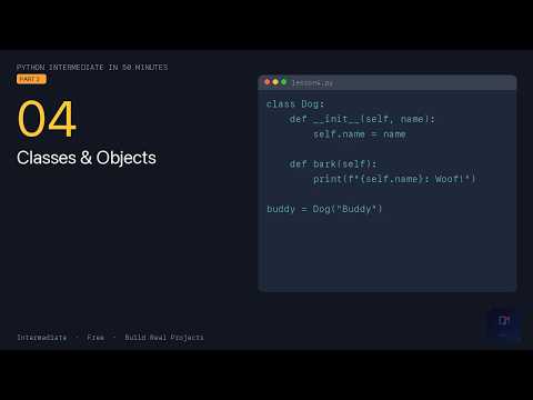 Python Intermediate Lesson 4