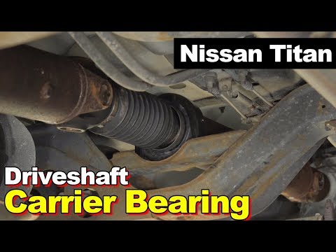 Nissan Titan or Armada Driveshaft Universal U-Joint & Center Support Carrier Bearing