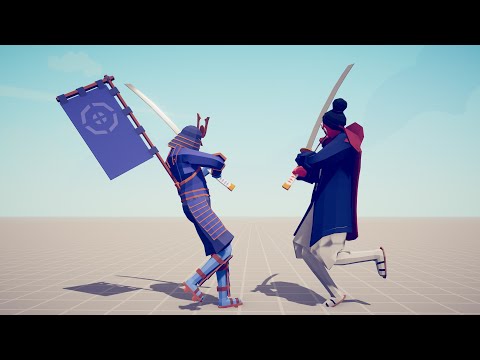 ATOMIC SAMURAI vs EVERY UNIT - Totally Accurate Battle Simulator