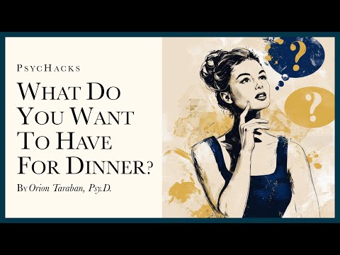 What do you want to have for dinner?: no straight answers