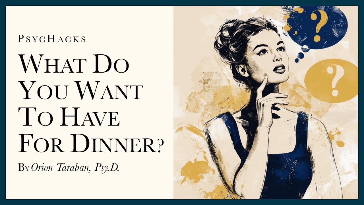 What do you want to have for dinner: no straight answers