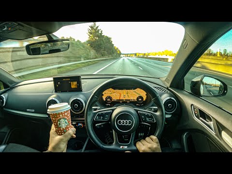 AUDI A3 1.0 30 TFSI - POV TEST DRIVE & REVIEW (UK)