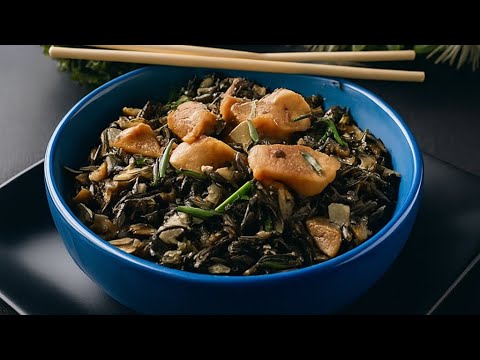 Risotto de Riz Sauvage | Champignons & Oignons Caramélisés | Recette Simple & Savoureuse