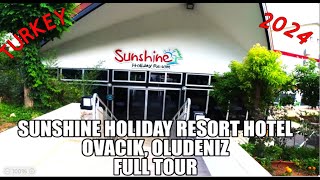 SUNSHINE HOLIDAY RESORT TURKEY OLUDENIZ OVICEK 2024 FULL TOUR SWIM UP ROOMS JACU