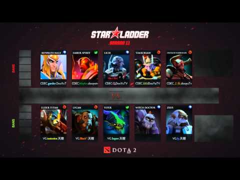Vici Gaming vs CDEC - Game 1 (Starladder XI China - LB Final) - Triumph