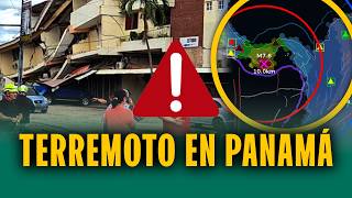 TERREMOTO 7.6 EN PANAMÁ SE SINTIÓ EN OTROS PAÍSES DE LATINOAMÉRICA: RÉPLICAS Y ALERTA DE TSUNAMI
