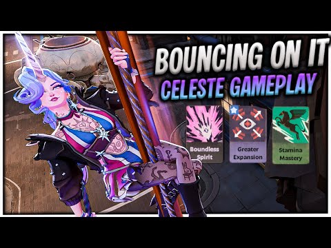 BOUNCING ON IT WITH CELESTE | New Hero Celeste Gameplay