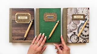 Perfect Handmade Journal for a MAN