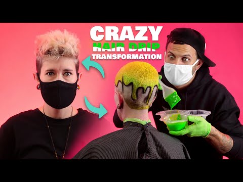 How to do hair color art on hair / TRANSFORMATION