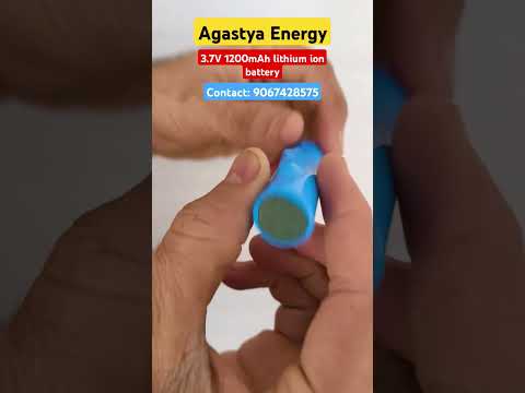 3.7v 1200Mah lithium ion Battery with BMS