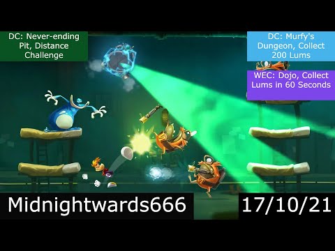 Rayman Legends Daily Challenges - 17/10/21 (PS3)