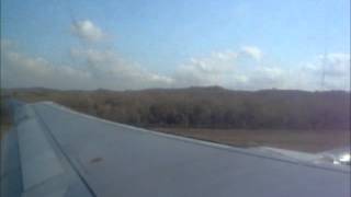 preview picture of video 'Interjet A320 takeoff from Huatulco'