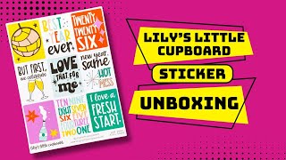 Black Friday Planner Sticker Haul | Lily’s Little Cupboard Unboxing
