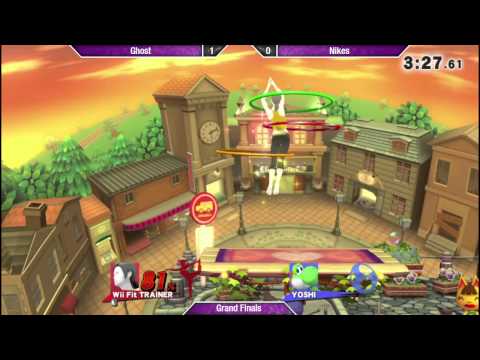 SAFGC R4 - Ghost (Wii Fit Trainer) vs Nikes (Yoshi) - Grand Finals - Smash 4