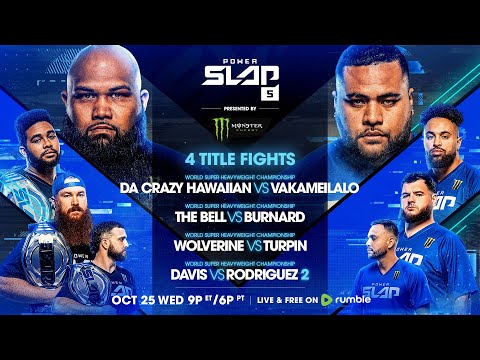 Power Slap 5: Da Crazy Hawaiian vs Vakameilalo