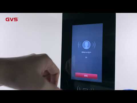 New! GVS  Face-recognition Outdoor Panel_(7inch Touch, APP, QR code unlock)