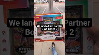 Finding the First Partner Box (Series 2) #pokemonchannel #pokemoncards #pokemon #pokemondrops