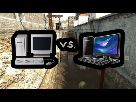 How my PC ran Half-Life 2 (Orange Box) in 2008 vs. 2023 --- 15 year difference