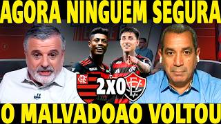 O MALVÃO TÁ VOLTANDO! AGORA NINGUEM SEGURA! PASCOAL E ZINHO RASGAM ELOGIOS AO FLAMENGO!