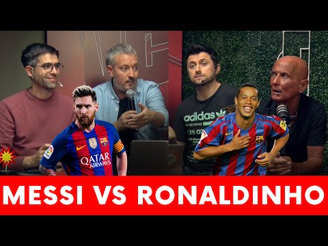¿RONALDINHO es MÁS que MESSI? - CARROZZA vs OSVALDO