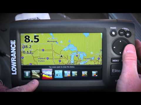 Lowrance Elite 7 HDI Fish Finder with Down Scan Overview