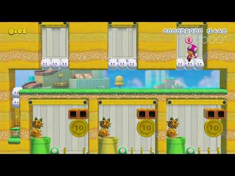 Every type of SMM2 level (pt. 2) by Maker_Mike - Super Mario Maker 2 - No Commentary 1cb 022020