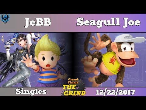 The Grind 8 AF|JeBB (Bayonetta, Lucas) vs Seagull Joe (Diddy Kong) Grand Finals