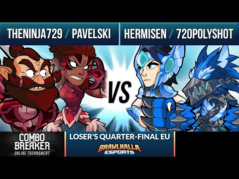 TheNinja729 & Pavelski vs Hermisen & 720Polyshot - Loser's Quarter-Final  Combo Breaker 2020 - 2v2