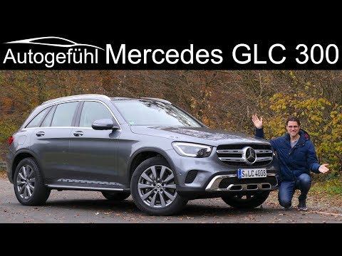 Mercedes GLC FULL REVIEW Facelift GLC 300 - better than the BMW X3?  Autogefühl