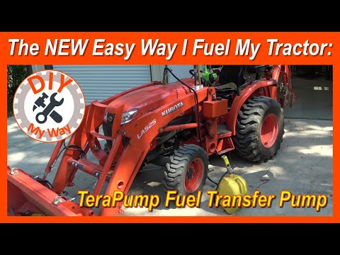 The NEW Easy Way I Fuel My Tractor: TeraPump Fuel Transfer Pump (#176)
