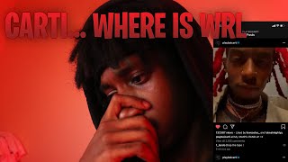 carti... WHERE IS THE ALBUM live reaction to carti NOT dropping 😭